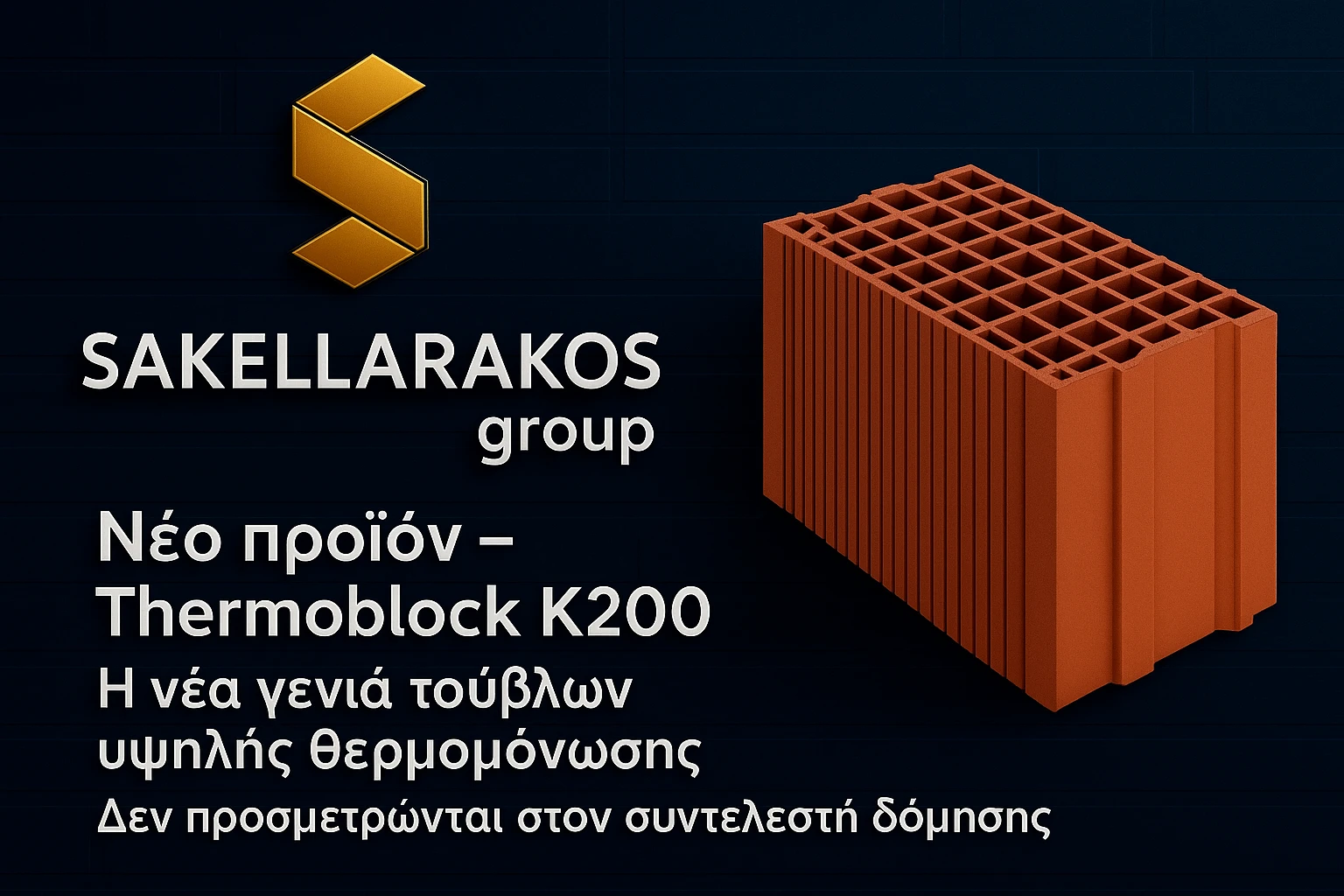 The new Sakellarakos bricks have arrived! – Every project deserves its own brick!